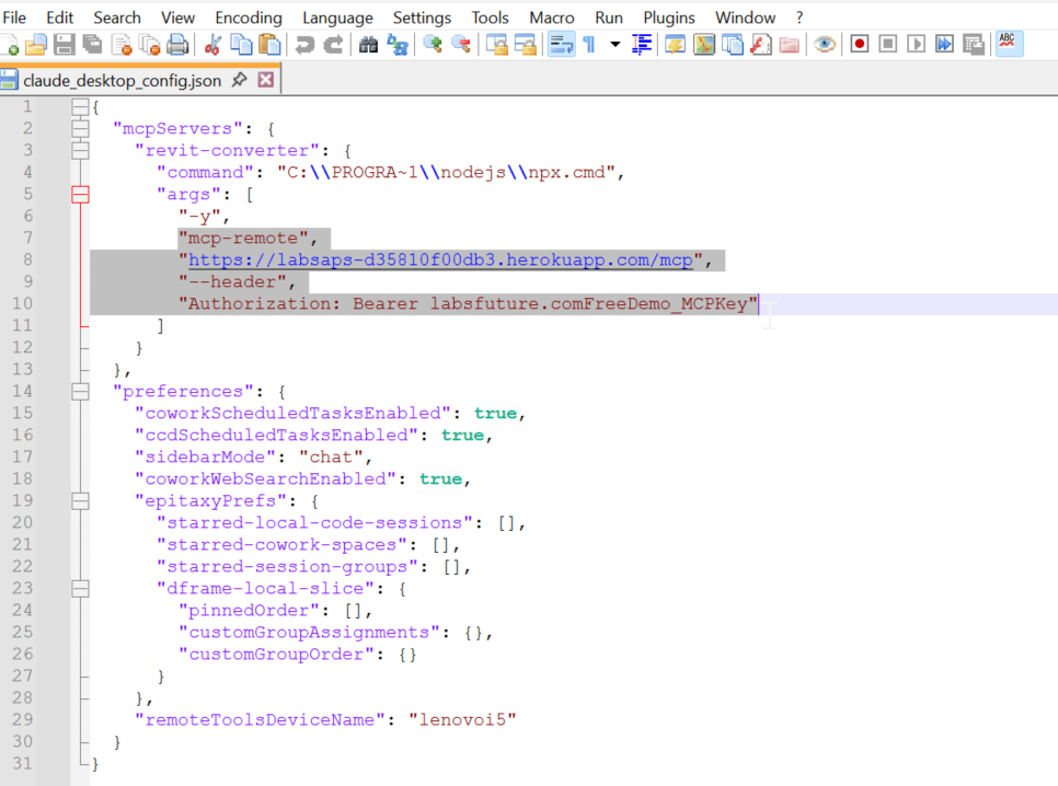 MCP Config
