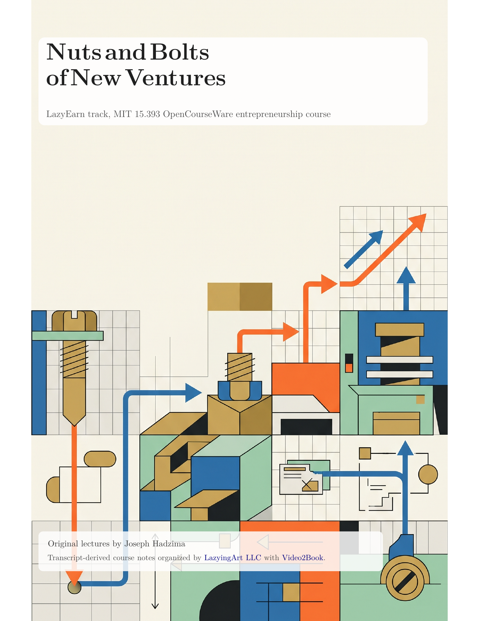 Nuts and Bolts of New Ventures cover