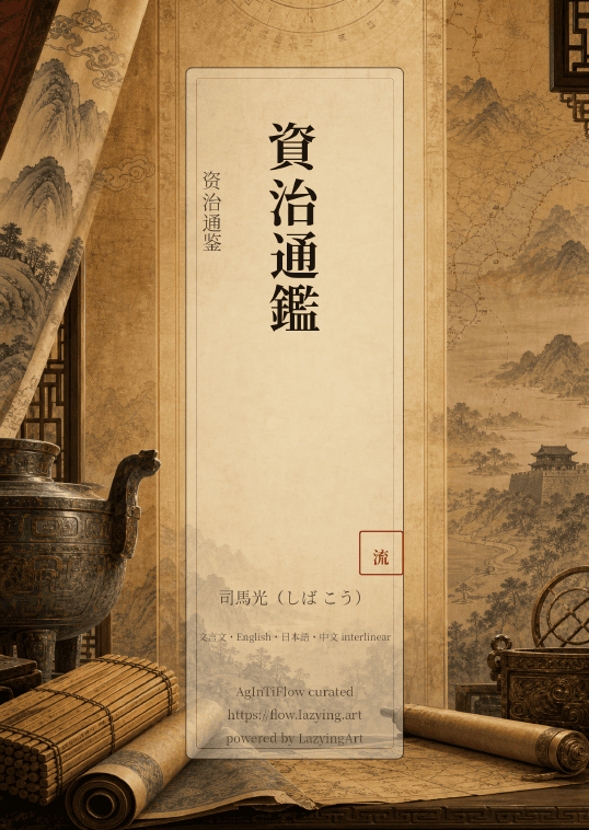 Cover preview for part three of the multilingual 資治通鑑 edition