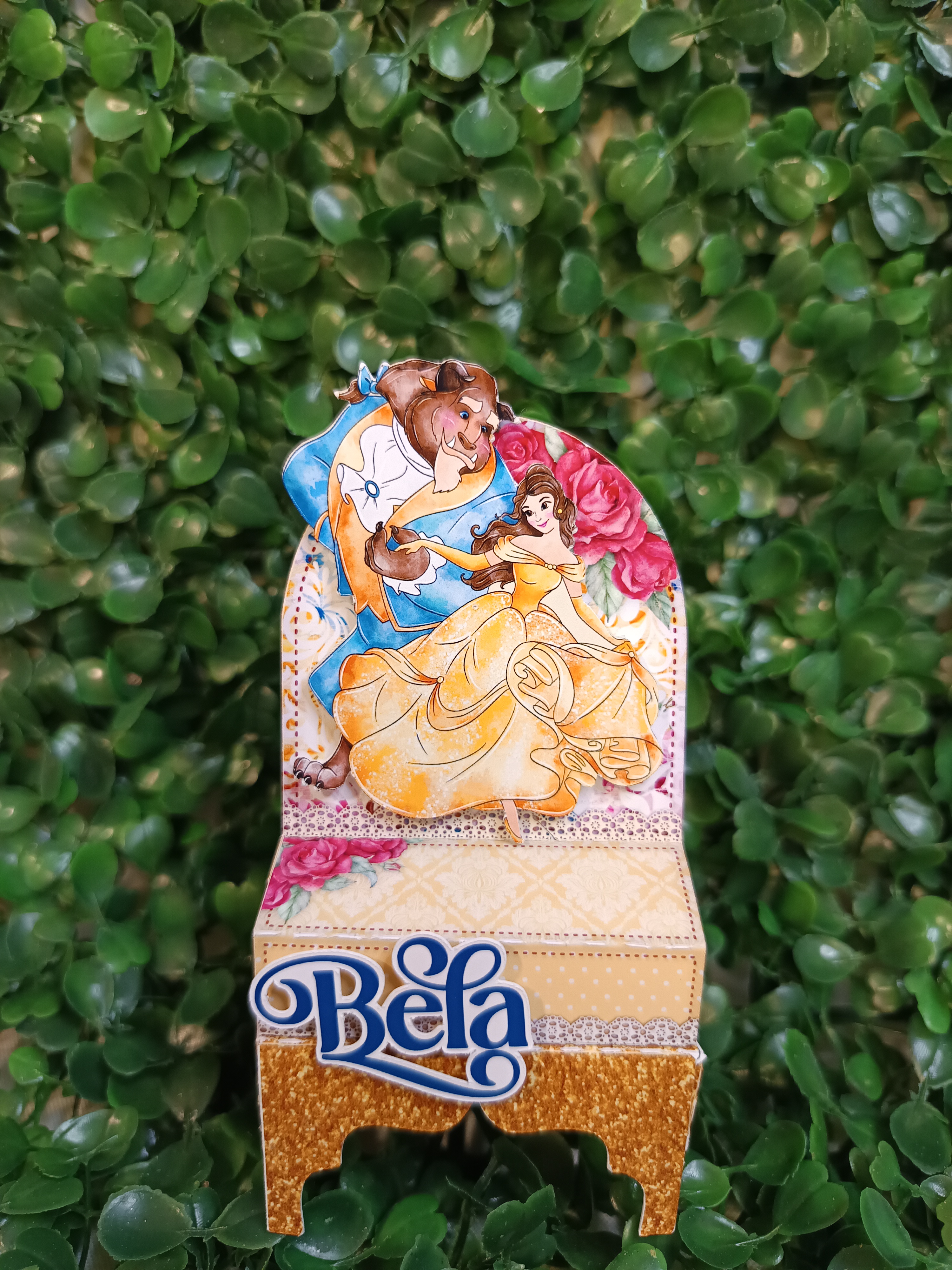 Caixa Porta Bis Duplo - A Bela e a Fera