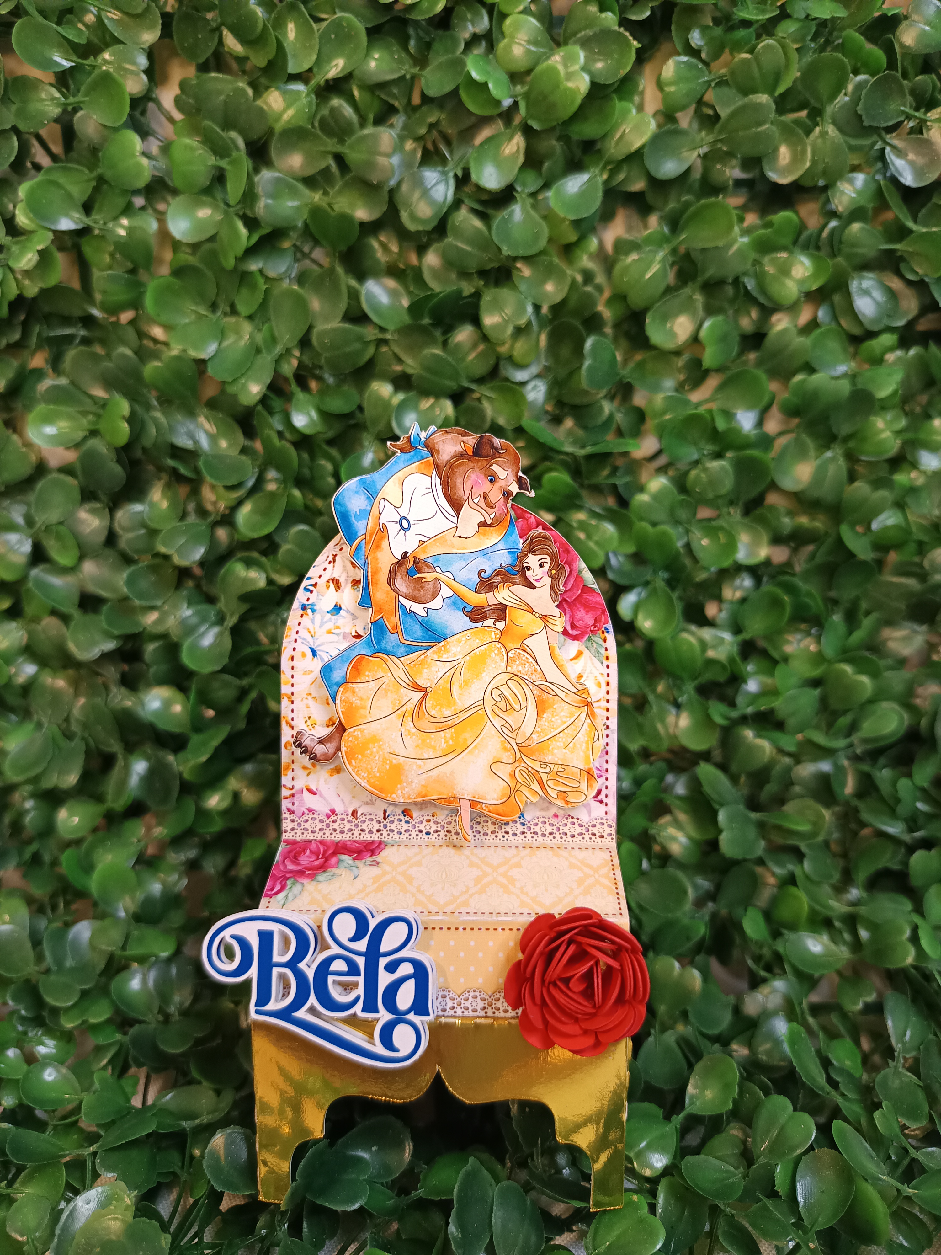 Caixa Porta Bis Duplo - A Bela e a Fera