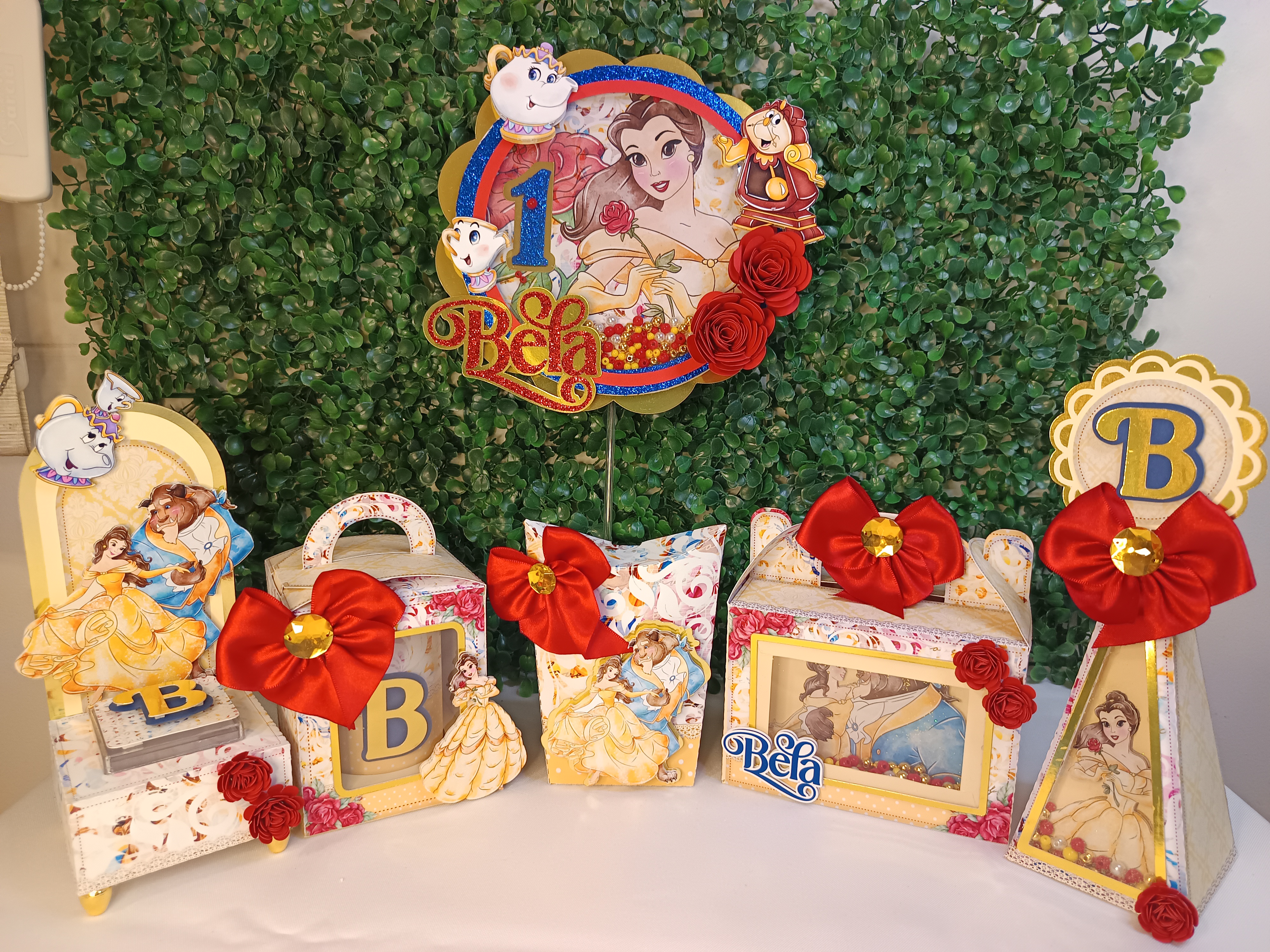 Kit Luxo A Bela e a Fera