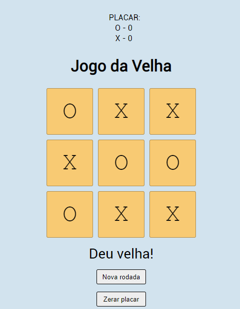GitHub - laeliasenger/jogo-da-velha: Jogo da velha para 2 jogadores ...