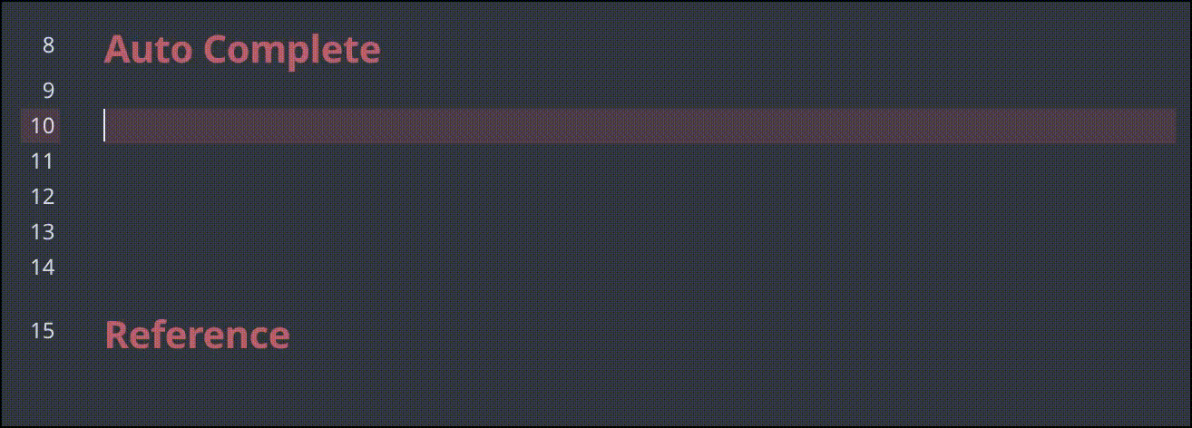 Autocomplete demo