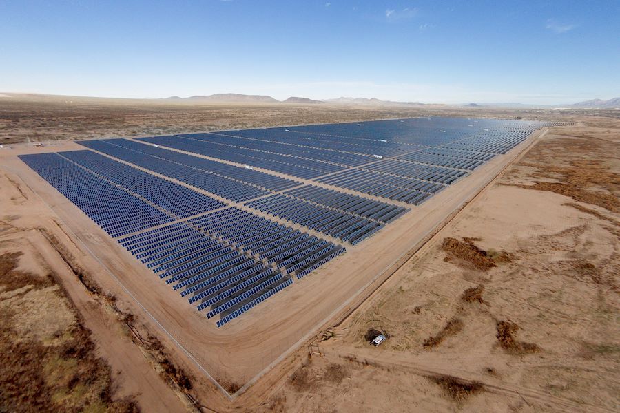 Illustrative Image of a Solar Project