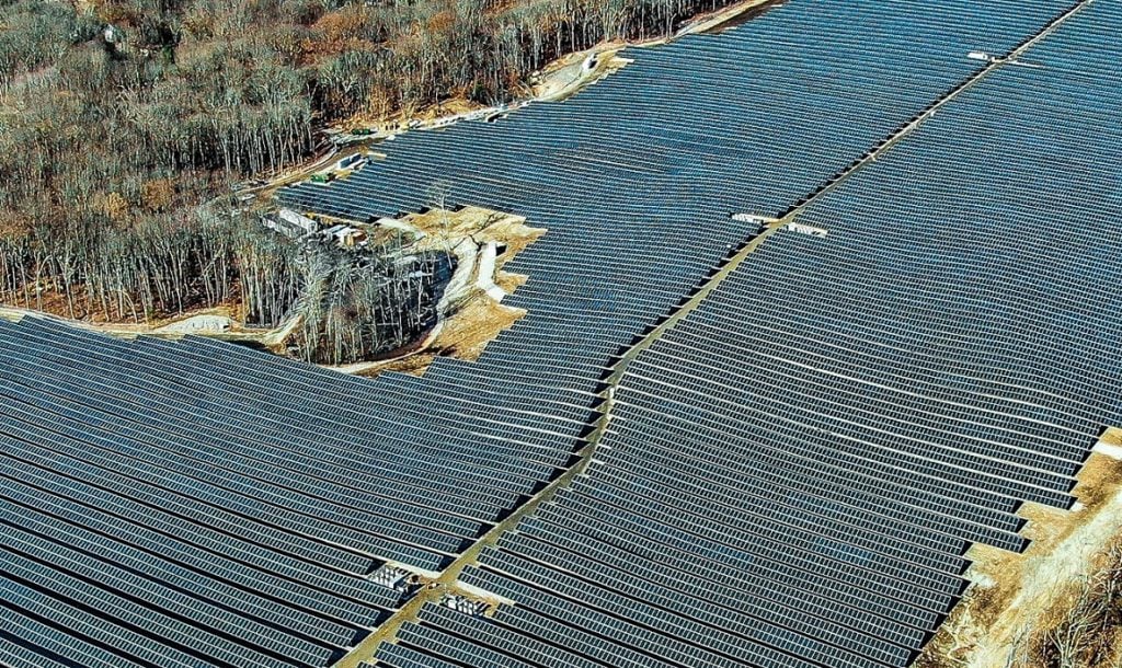 Illustrative Image of a Solar Project