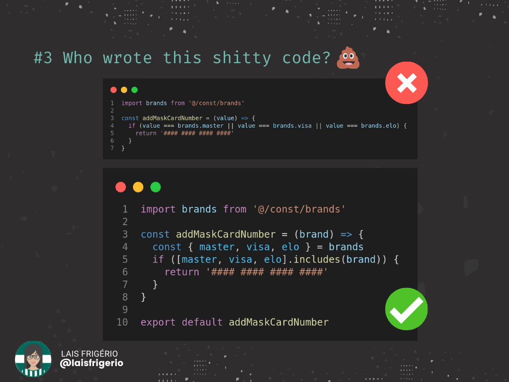 #3 Who wrote this shitty code?