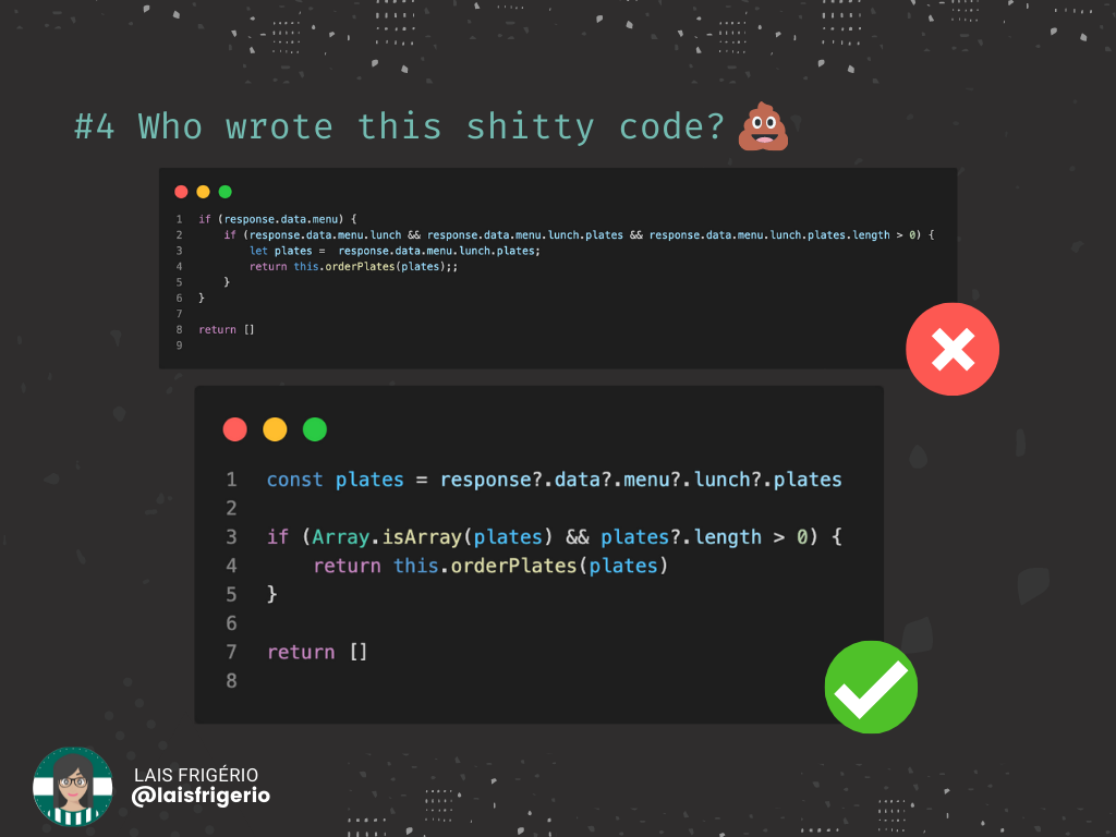 #4 Who wrote this shitty code?