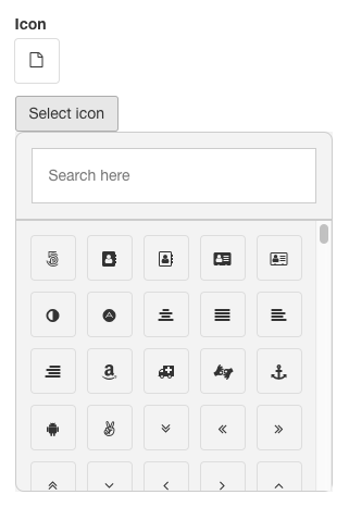 Font Awesome Picker for React là một công cụ hỗ trợ việc chọn và sử dụng icon từ thư viện Font Awesome trong ứng dụng React của bạn. Với Font Awesome Picker for React, bạn có thể tìm kiếm và chọn icon một cách nhanh chóng và dễ dàng hơn bao giờ hết. Ngoài ra, Font Awesome Picker for React cũng hỗ trợ việc customize icon và tự động tạo ra code để sử dụng trong ứng dụng của bạn. Hãy dùng Font Awesome Picker for React để tạo ra những icon đẹp mắt và đa dạng trong ứng dụng React của bạn!