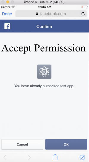 Accept Permission