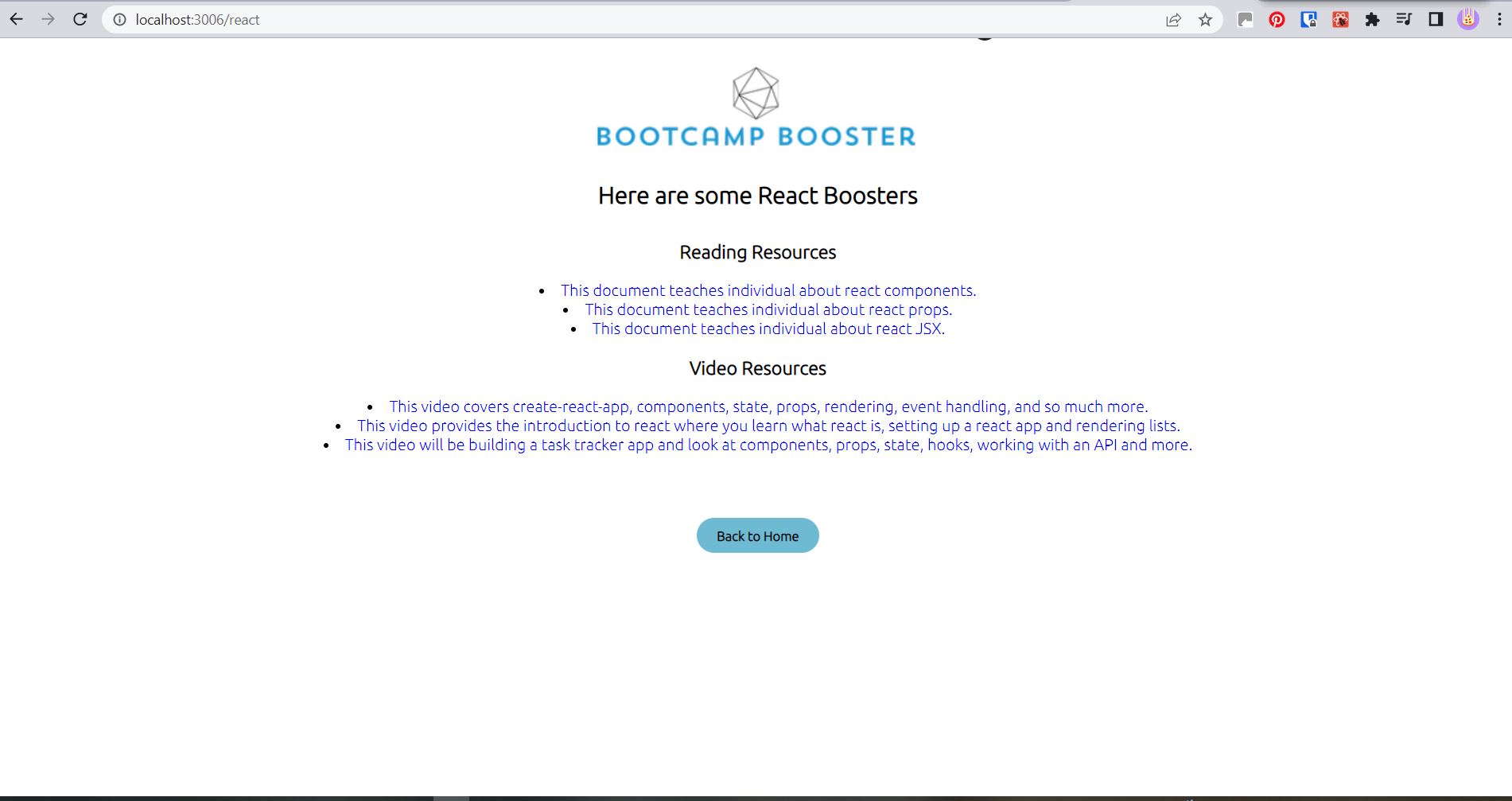 react topic screenshot