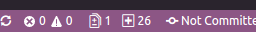git added indicator screenshot