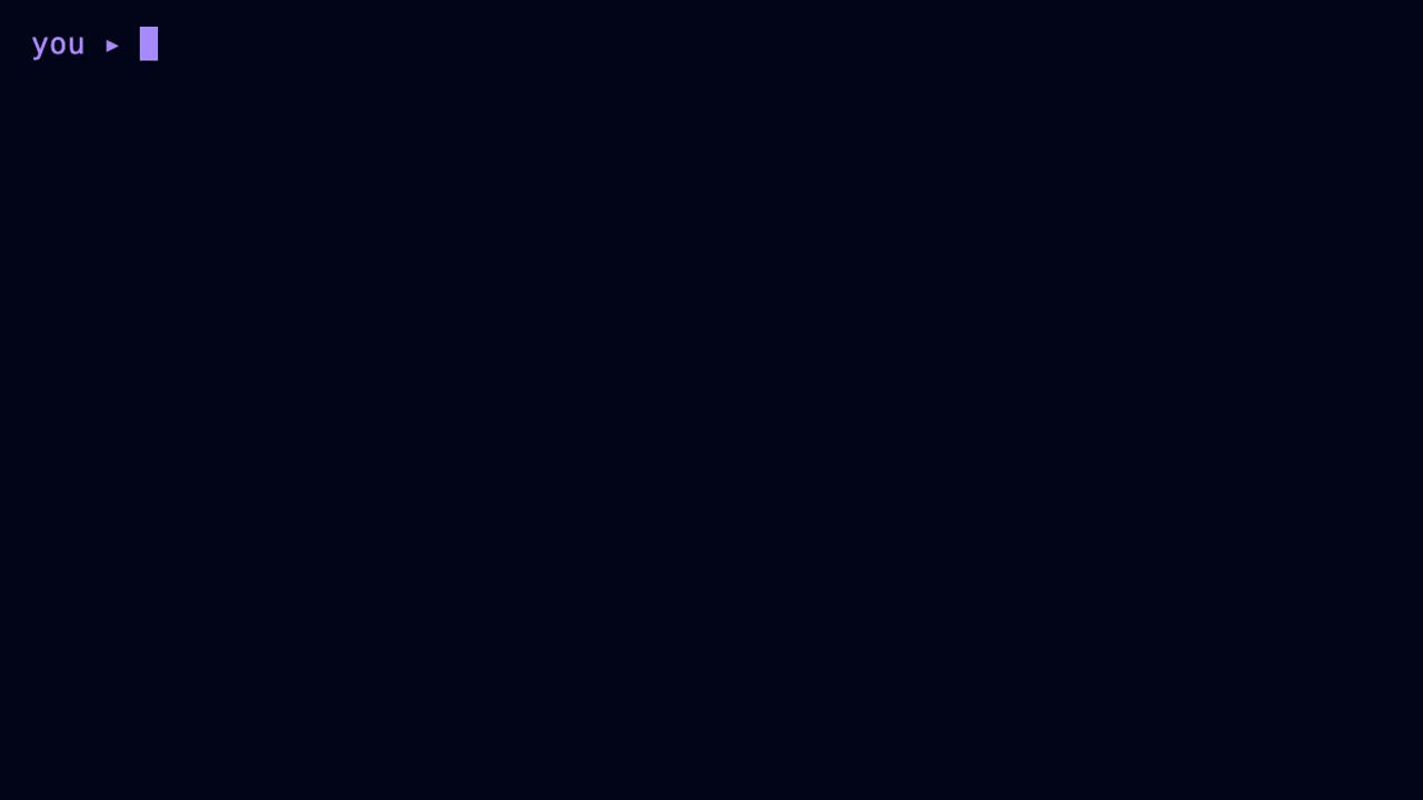 demo: two nodes, one permissioned thread