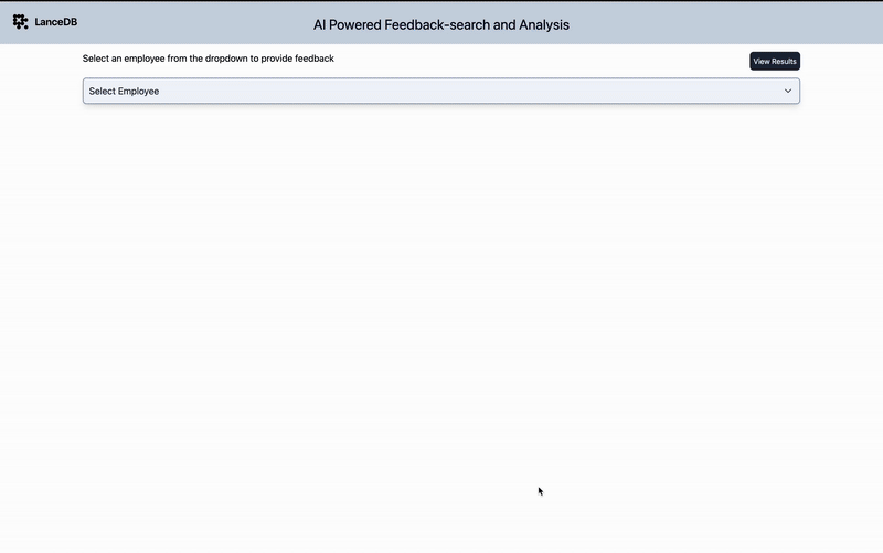 AI Powered Feedback search and analysis