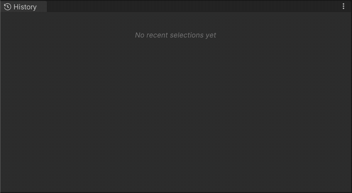 Selection history