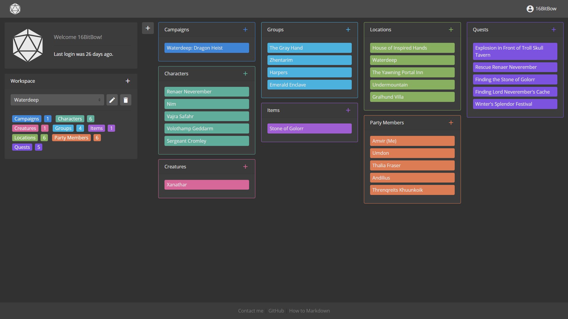 GitHub - landrevj/dndnotes: A site for organizing your notes for a DnD ...