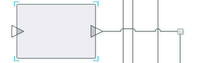 Examples of how intersections look in the graph editor demo.