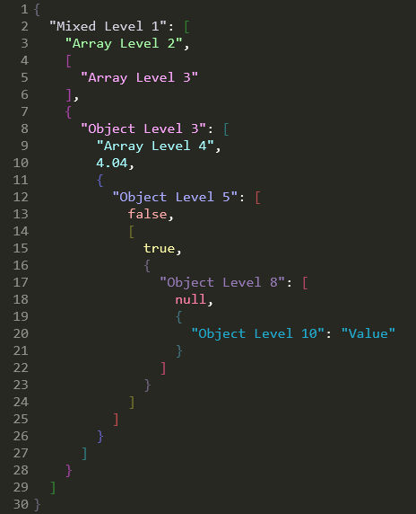 Monokai Chalk with muted brackets