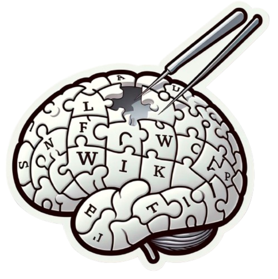 Edited Wikipedia Brain
