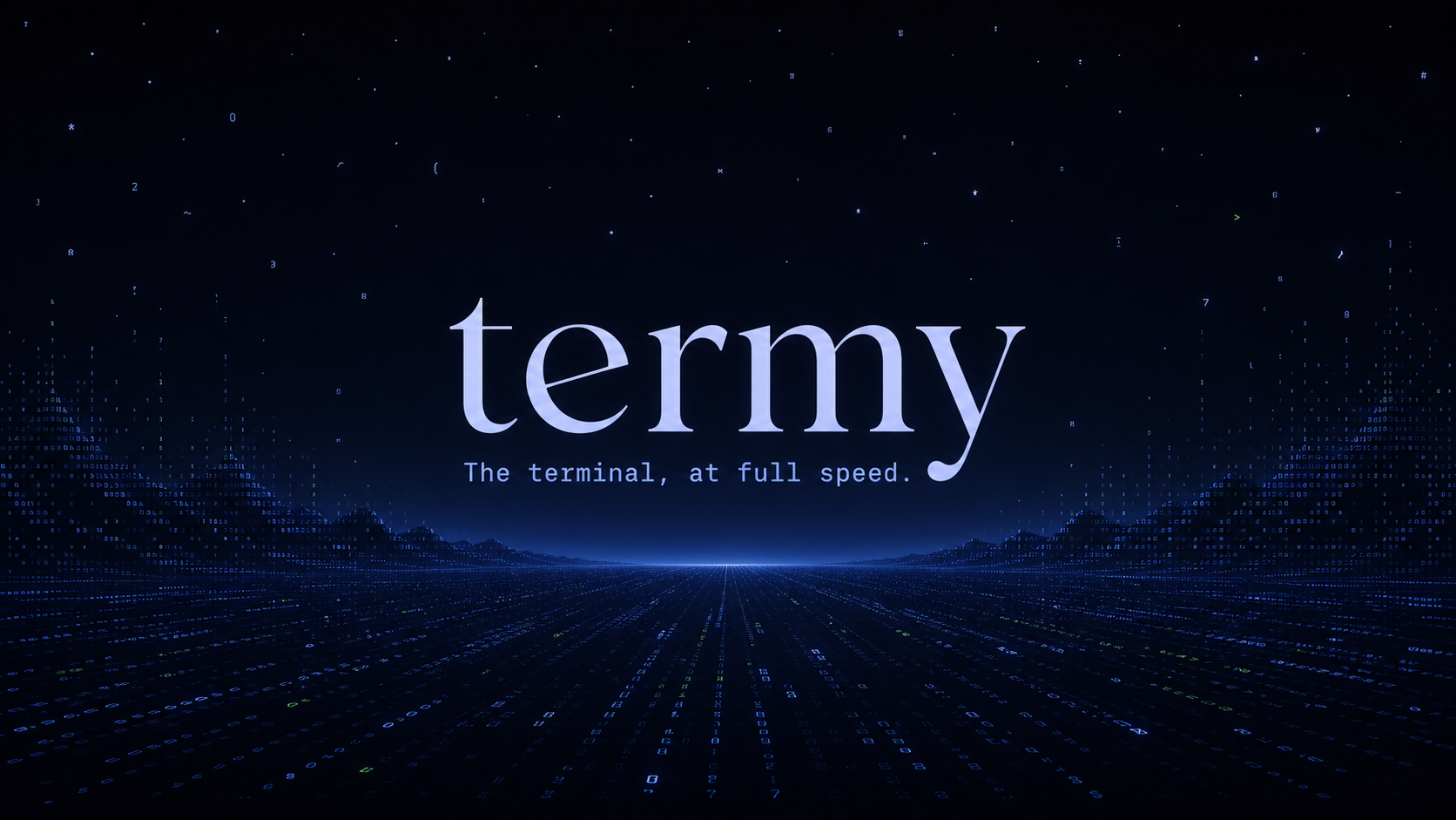 Termy — The terminal, at full speed
