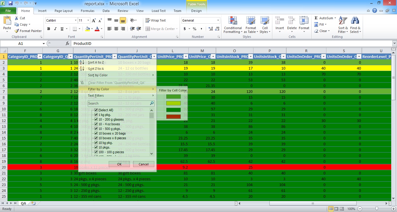 GitHub - atwayne/datadiff: diff results from different DataTable and ...