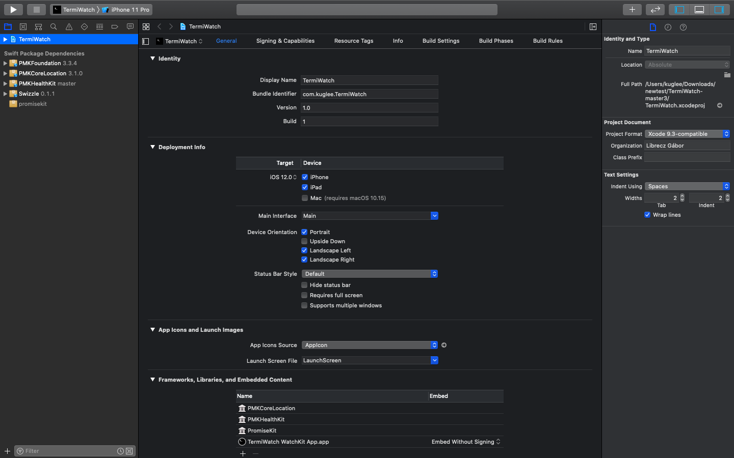 Change bundle identifier 1