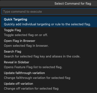 Flag Actions