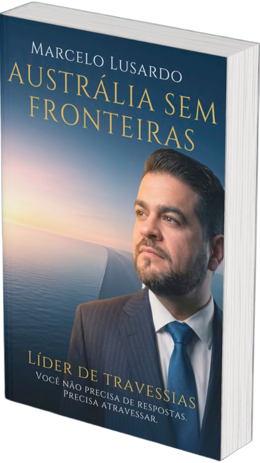 Capa do livro Austrália Sem Fronteiras, de Marcelo Lusardo