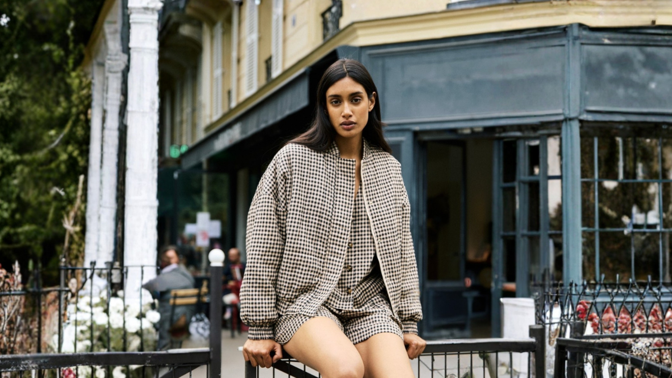 Editorial look from the Lace Collective