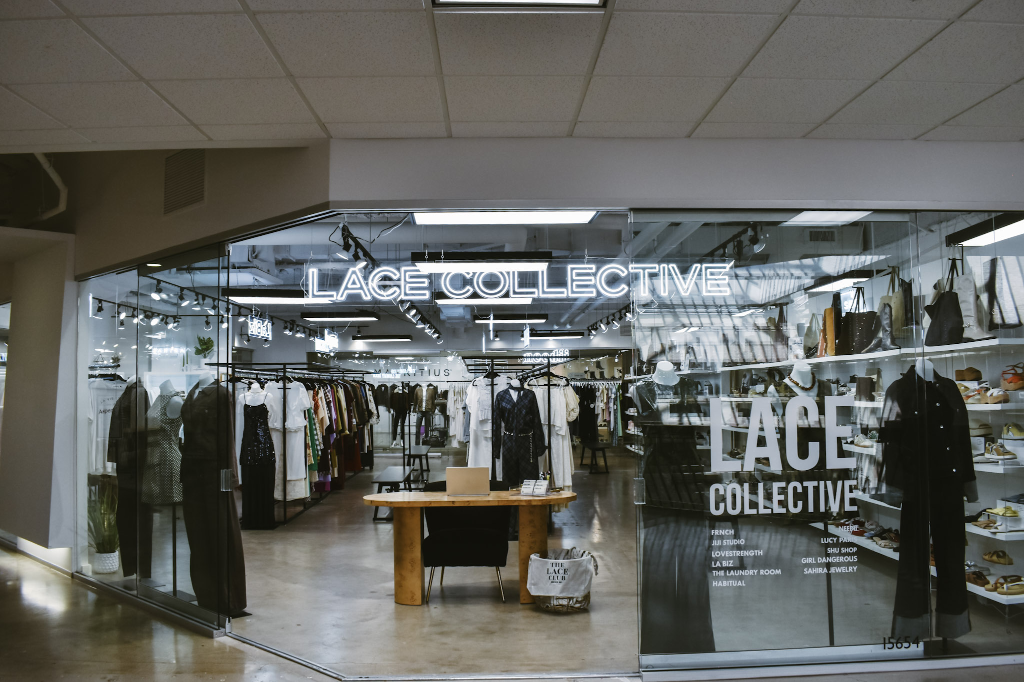 Showroom entrance