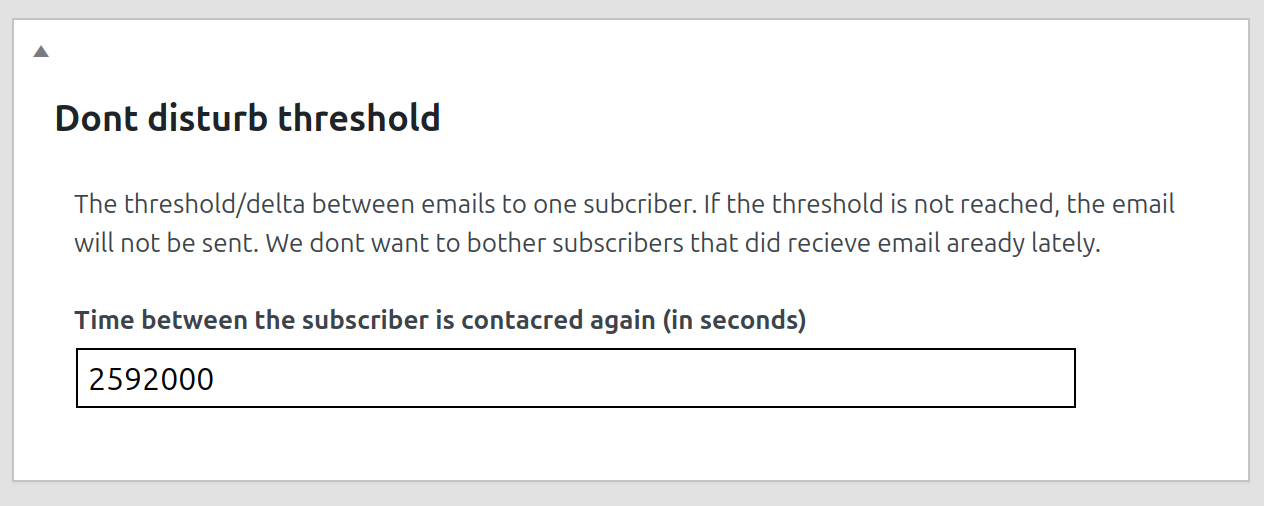 dont disturb settings