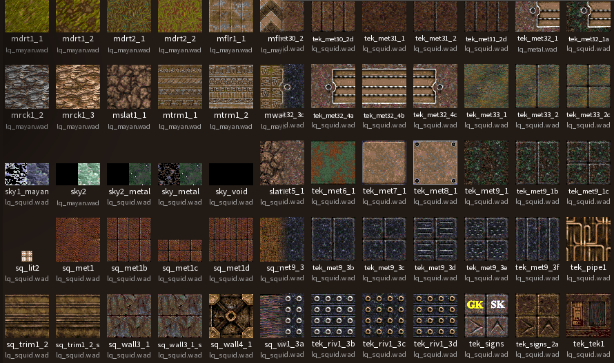 Texture examples