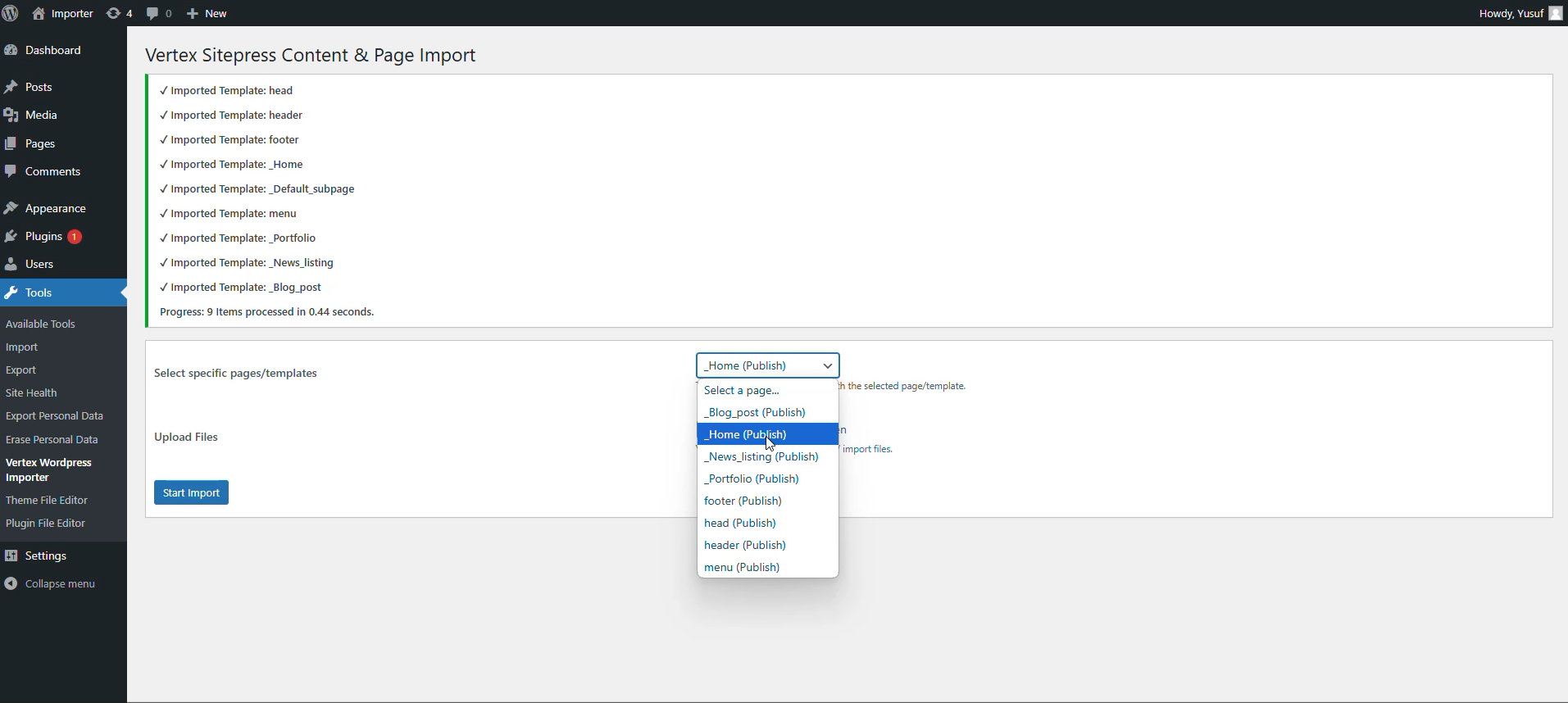 Plugin Interface Screenshot 6