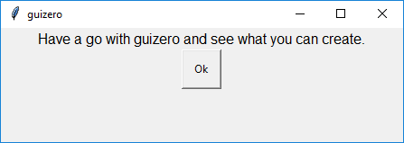 Have a go with guizero and see what you can create