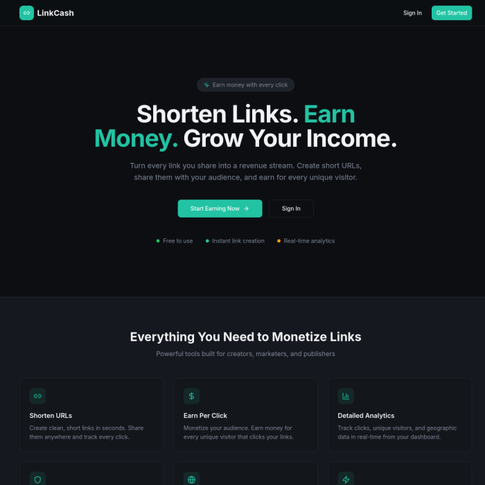 Link/Url shortner source code
