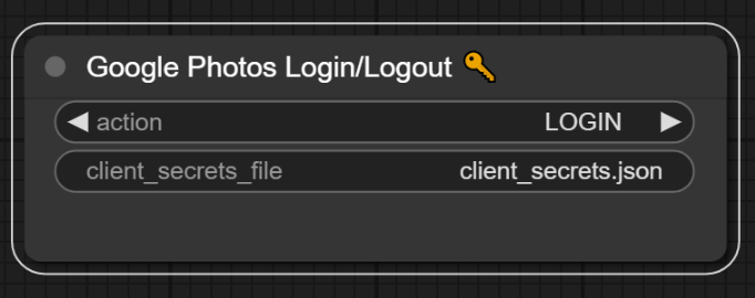 Google Photos Login/Logout