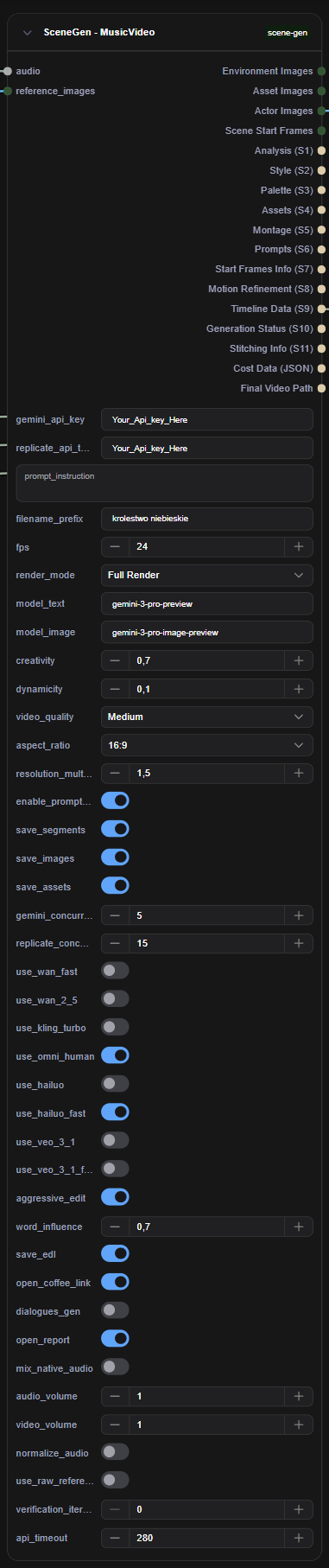 Scene Gen Node Preview