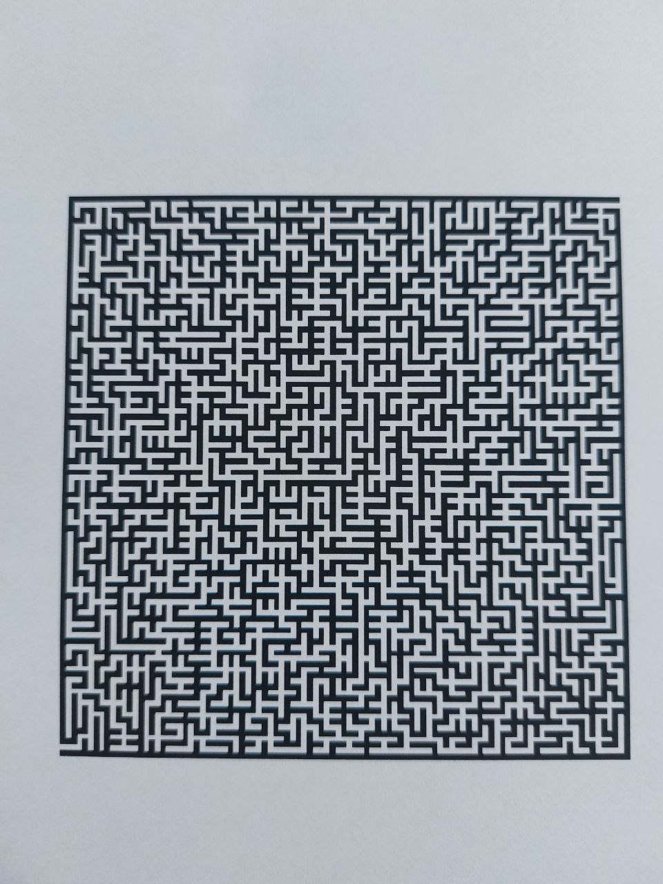 Picture of a maze