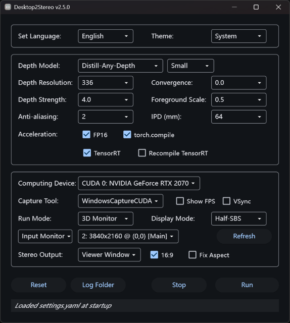 3D Monitor Viewer