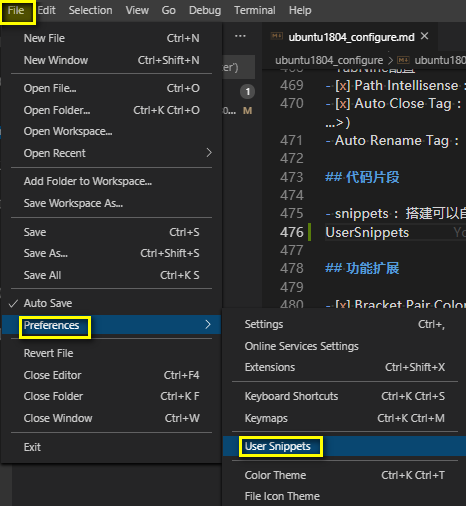 UserSnippets UserSnippets