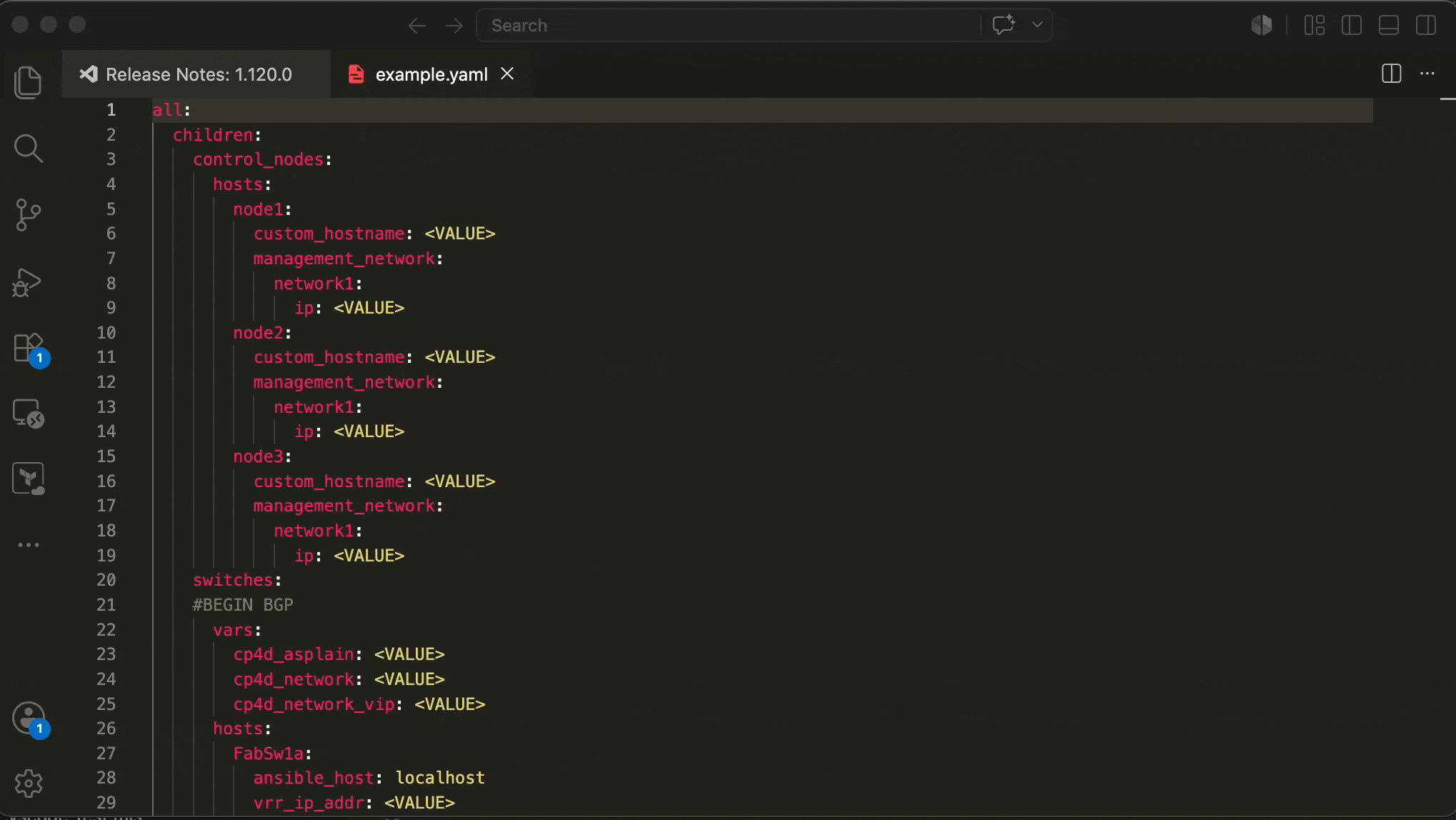 YAML Path Copy demo