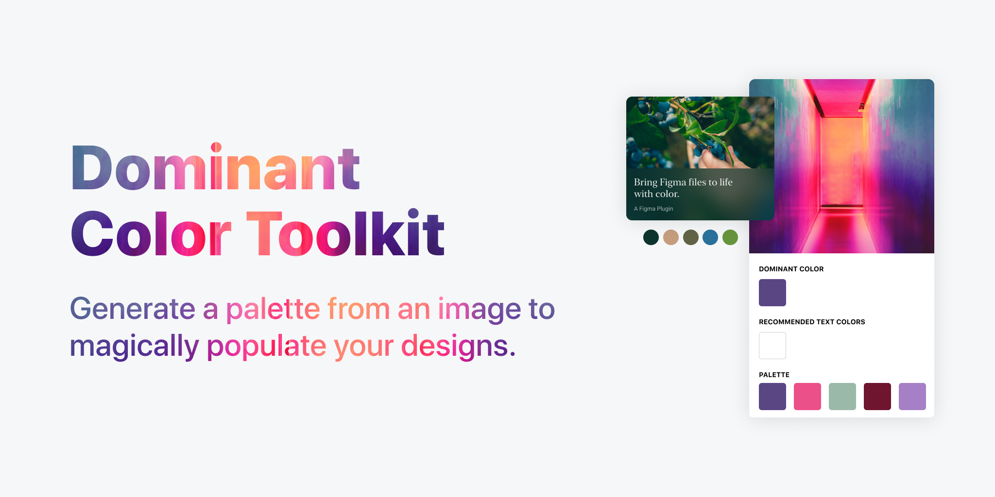 Figma Dominant Color Toolkit