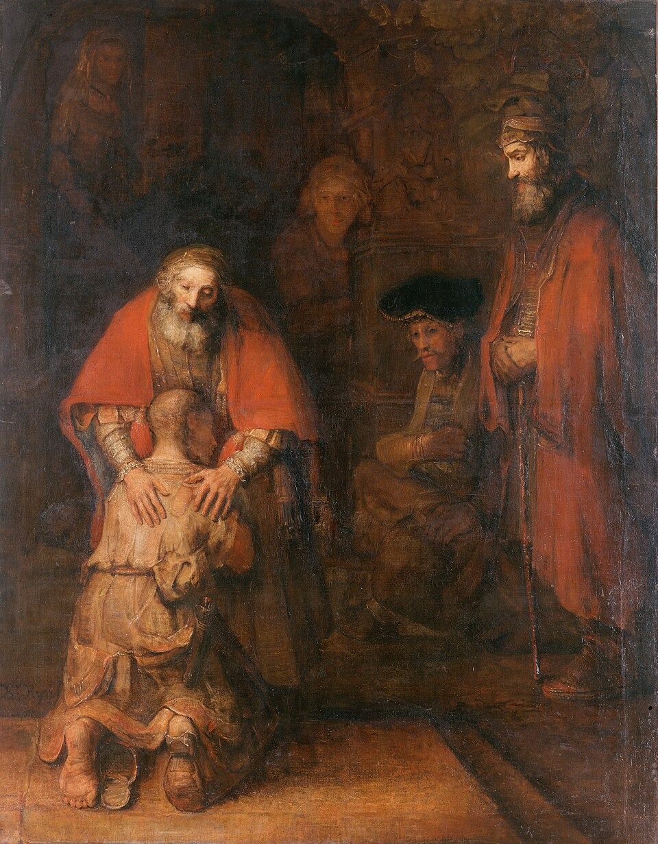 El Regreso del Hijo Pródigo — Rembrandt, c.1669