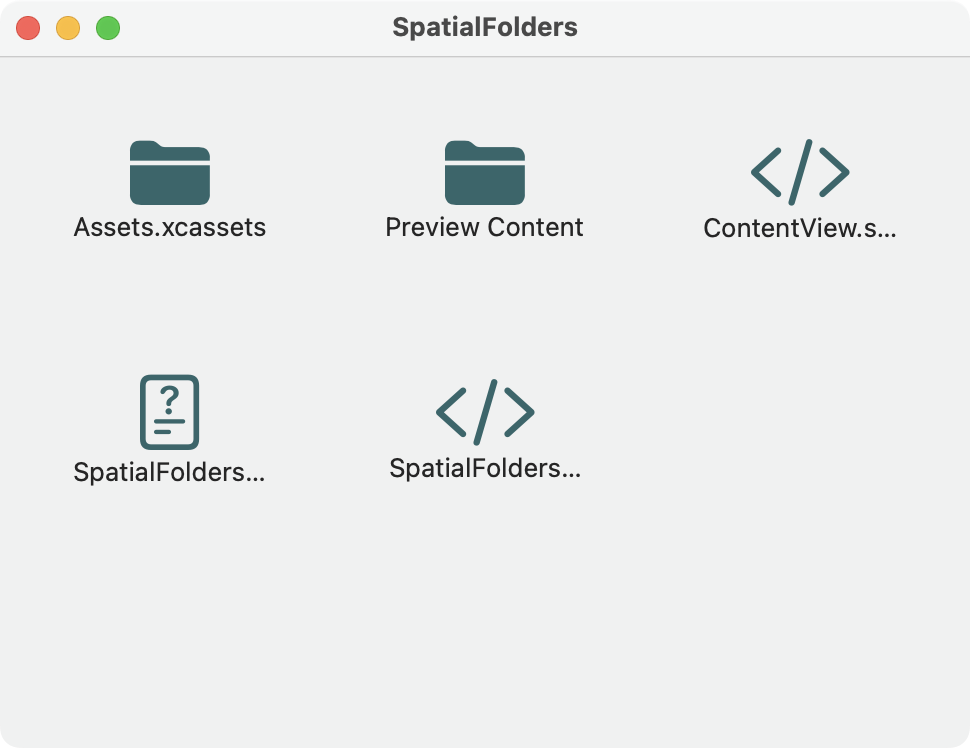 screenshot of a third-party macos file manager