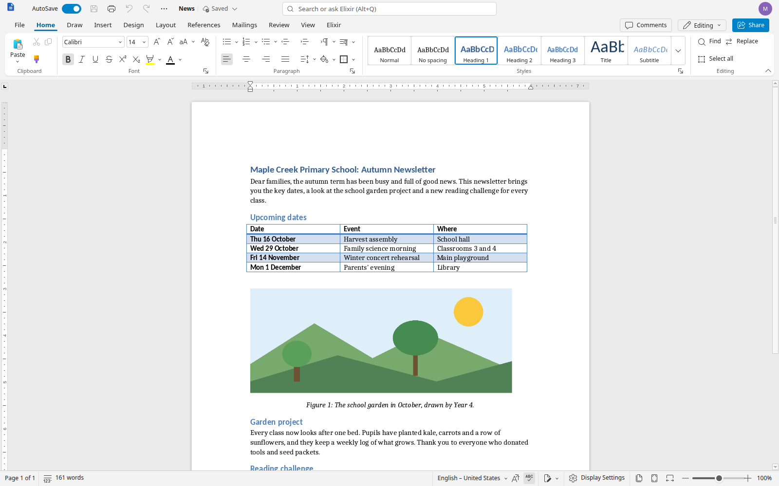 Document editor