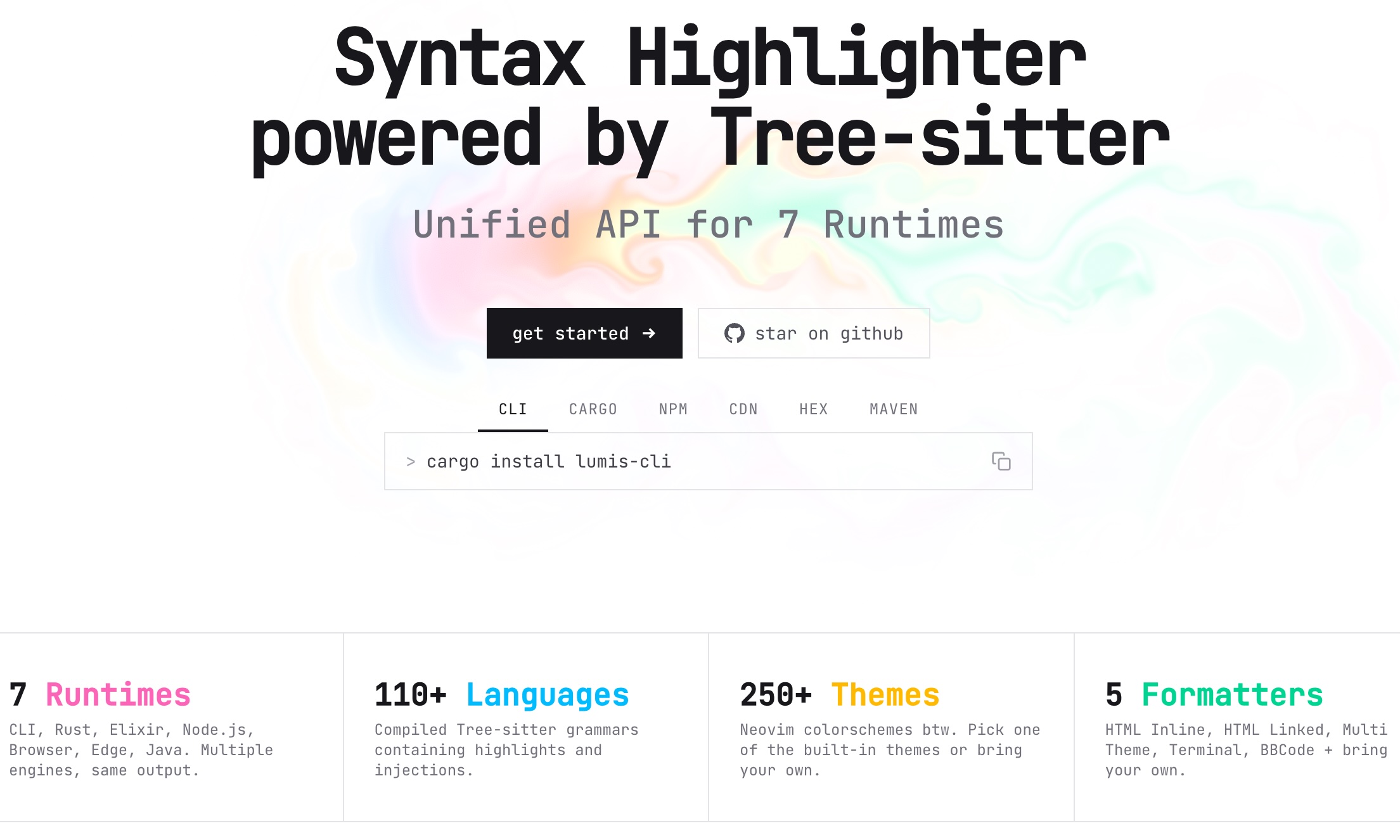 Lumis Syntax Highlighter