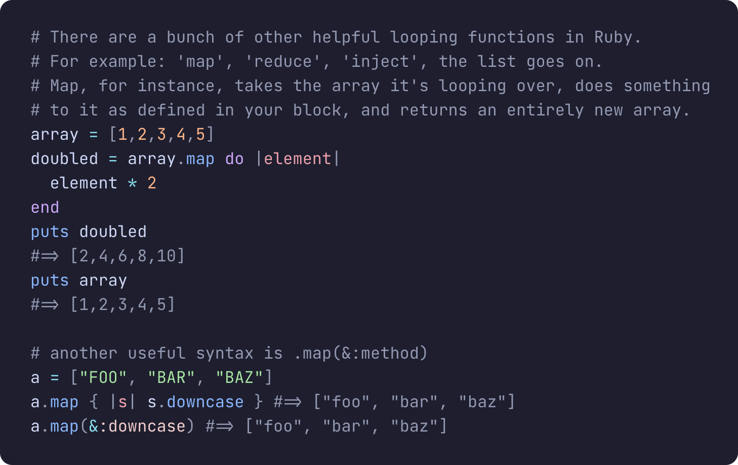 Ruby with Catppuccin Frappe theme