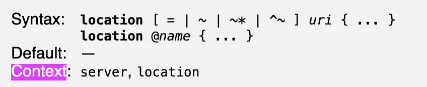 directive restriction directive restriction