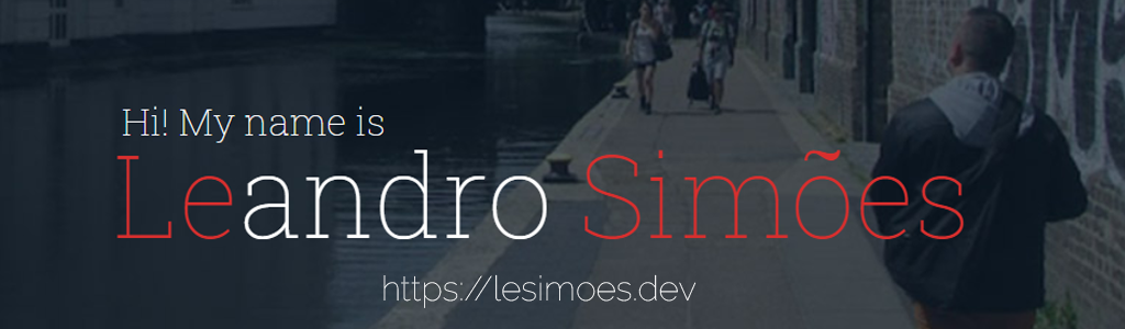 Leandro Simões Personal Website