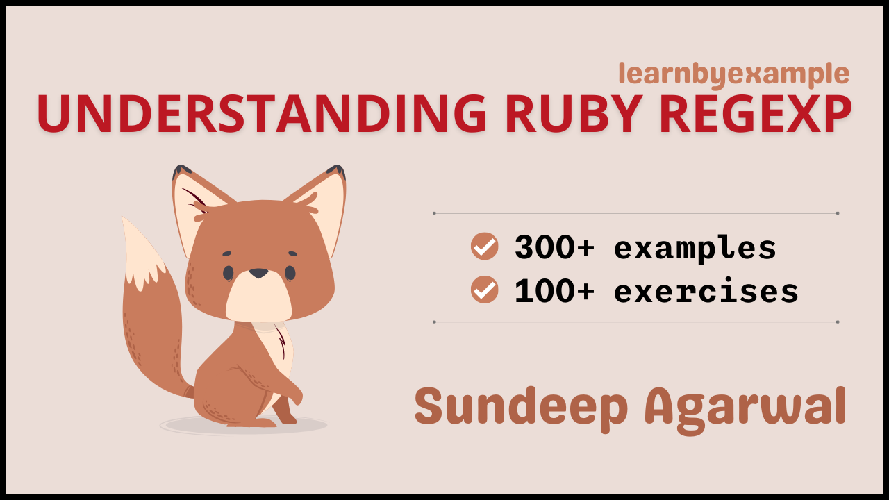 Understanding Ruby RegExp ebook cover image